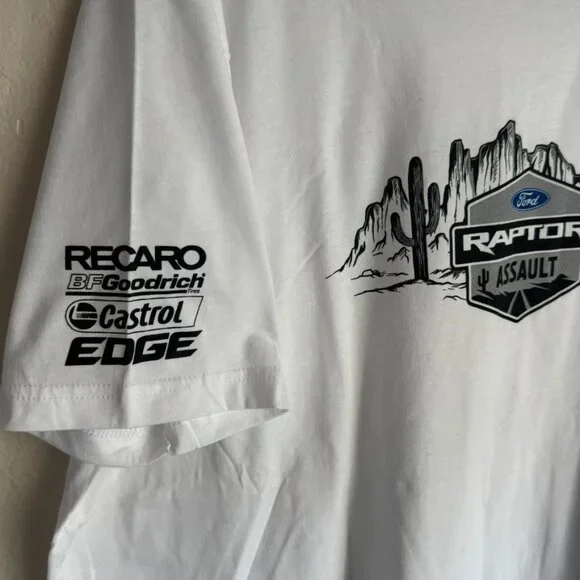 NWOT - Ford Raptor Assault T-Shirt XXL | Ford Performance Racing Recaro Castrol - Picture 3 of 6